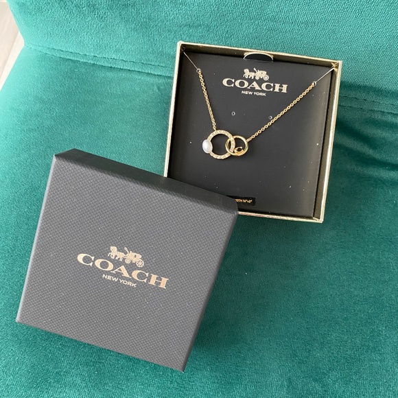 Coach - Gold Necklace - Picture 1 of 4